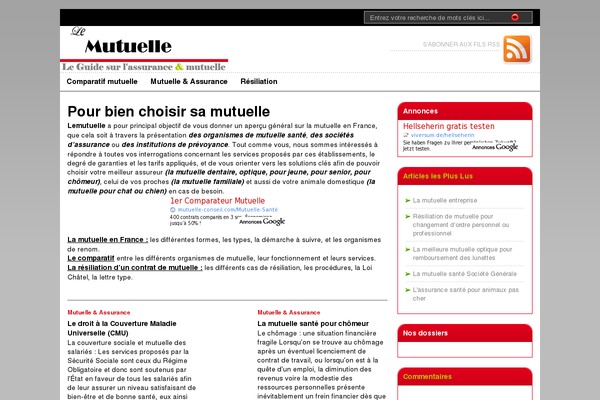 lemutuelle.com site used Premium-news