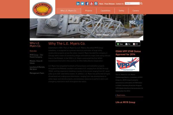 lemyers.com site used Myrgroup