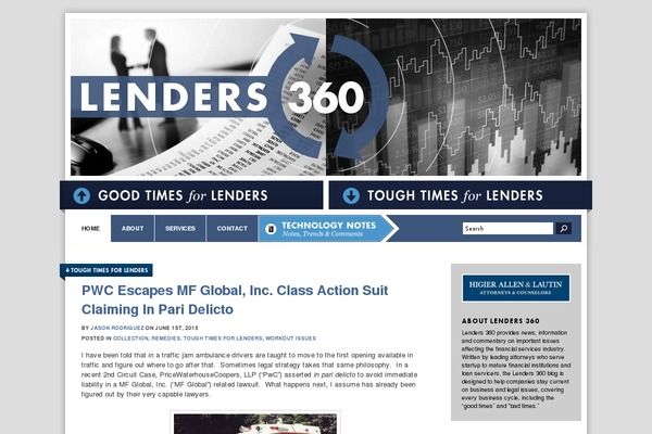 lenders360blog.com site used Tpl-theme