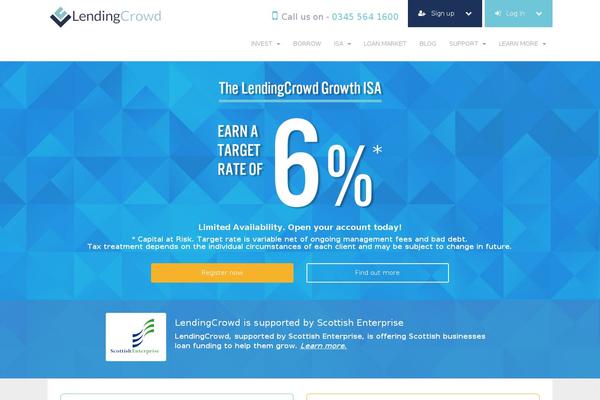 lendingcrowd.com site used Lendingcrowd