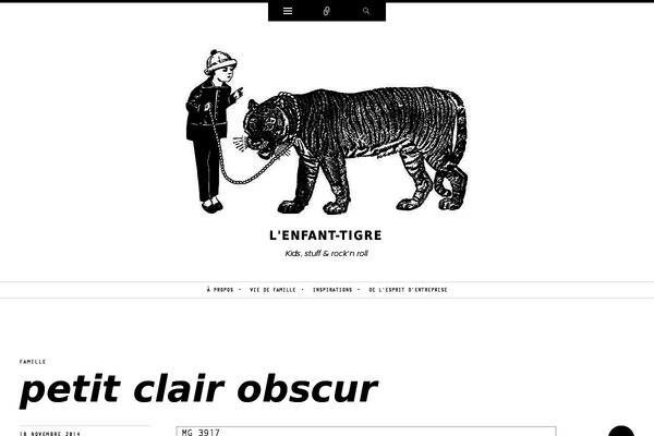lenfant-tigre.com site used Blogwave