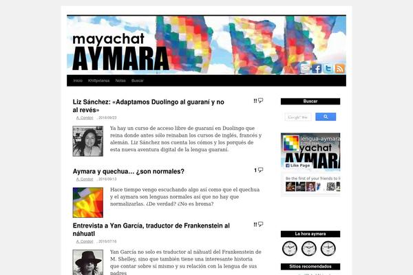 lengua-aymara.com site used Maymara