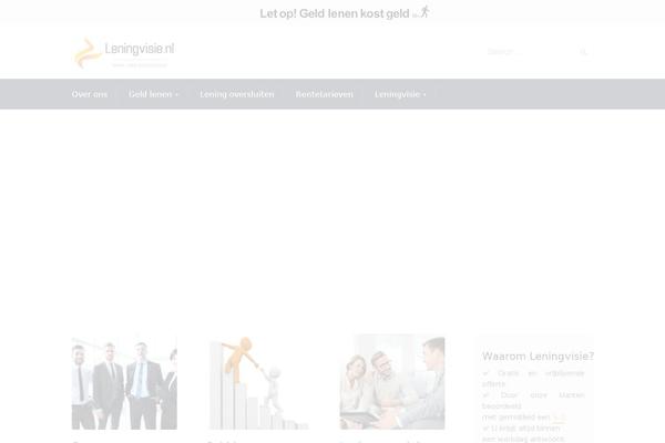 Broker theme site design template sample