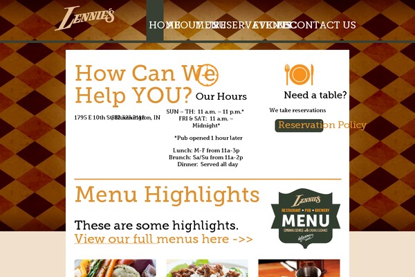 lenniesgourmetpizza.com site used Lennies