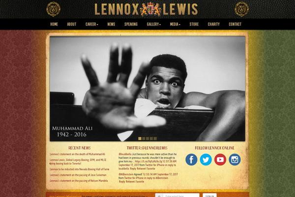 lennoxlewis.com site used Undisputed2