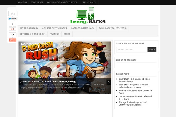 lenny-hacks.net site used Project Ar2