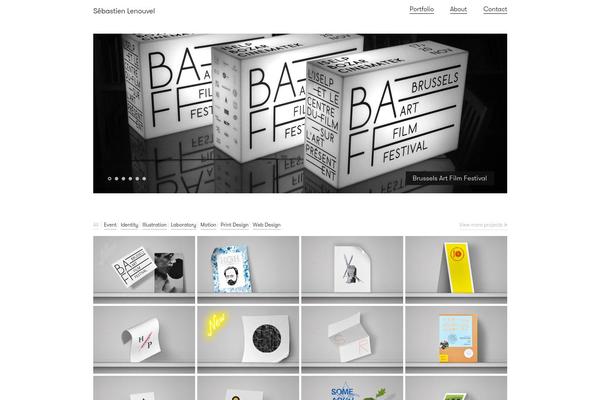 Razzo theme site design template sample
