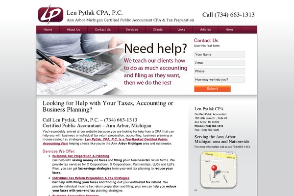 lenpytlakcpa.com site used Lenpytlak
