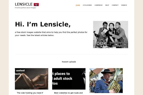 lensicle.com site used Oncanvas