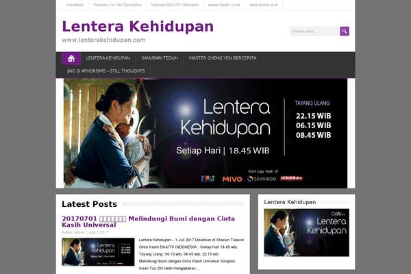 lenterakehidupan.com site used Pingraphy