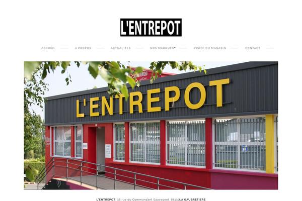 lentrepot-lagaubretiere.fr site used Van