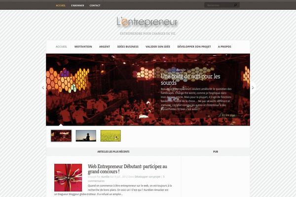 Aggregate theme site design template sample