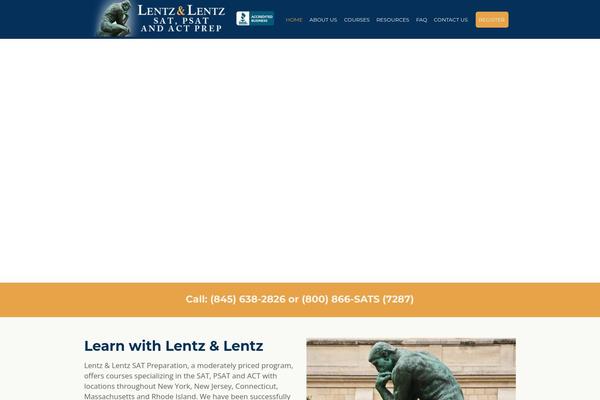 lentzsatprep.com site used Seorocket