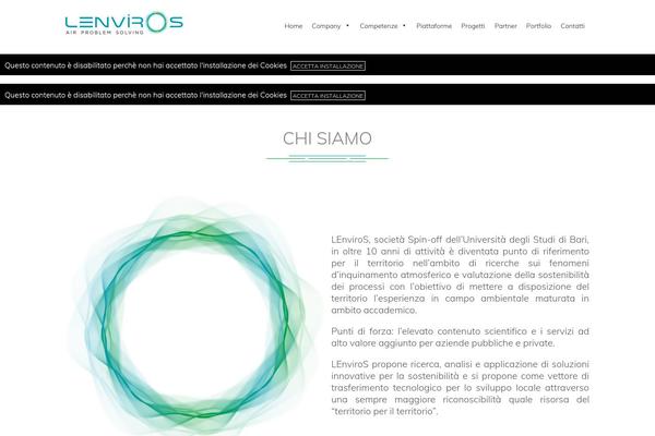 lenviros.it site used Promostudio