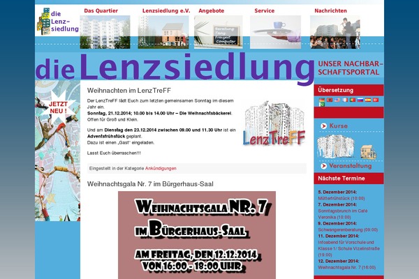 lenzsiedlung.de site used Lenz