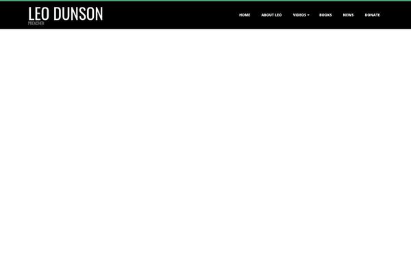 leodunson.com site used Dispatch