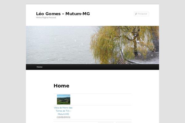 Twenty Sixteen theme site design template sample