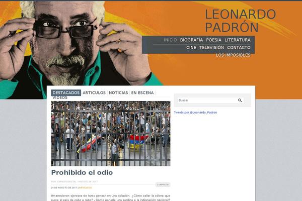 leonardopadron.com site used Leonardopadron