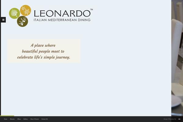 Milano theme site design template sample