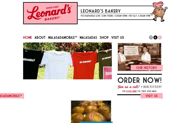leonardshawaii.com site used Leonards