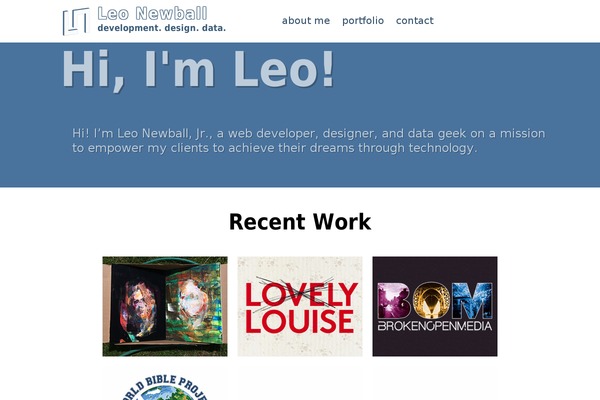 leonewball.com site used Tabula-premier