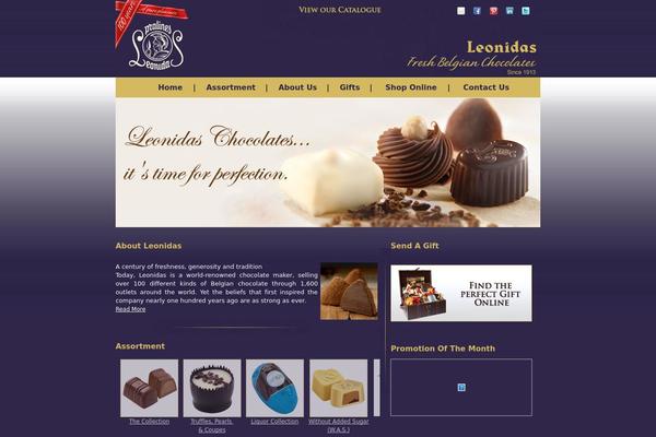 leonidasindia.com site used Leonidas