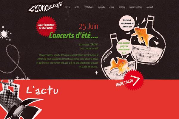 leonz-cafe.com site used Leonz