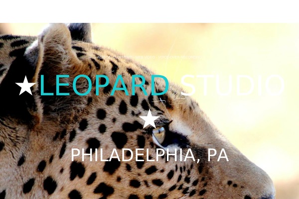 leopardstudio.com site used Leopard