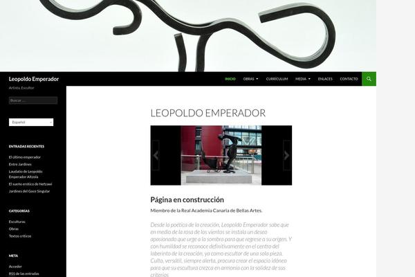 Twenty Fourteen theme site design template sample