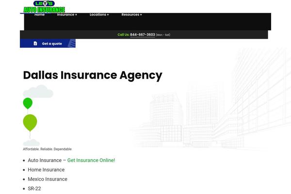 leosautoinsurance.com site used Premiumjane