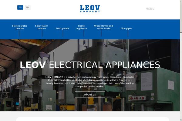 leov.com.mk site used Leov