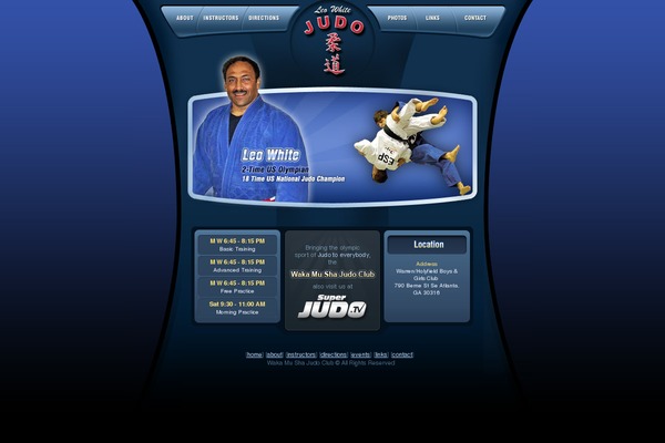 leowhitejudo.com site used Atlantajudo