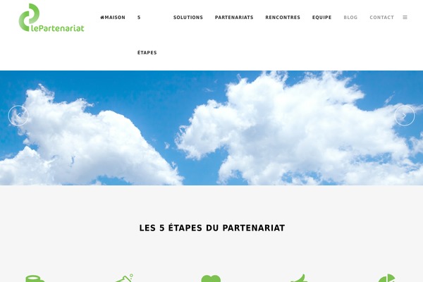 lepartenariat.com site used Bridge