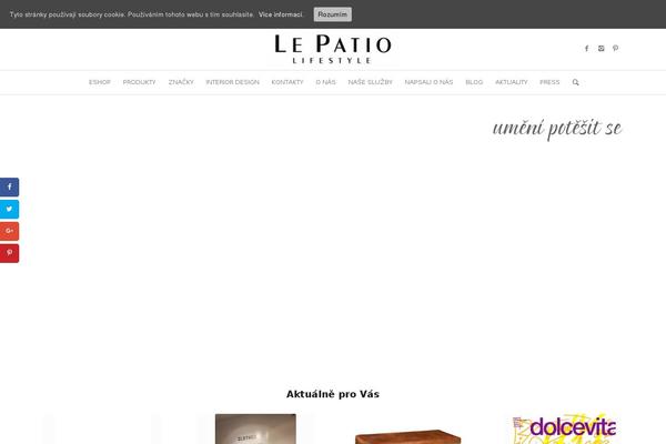 lepatio.cz site used Enfold-lepatio