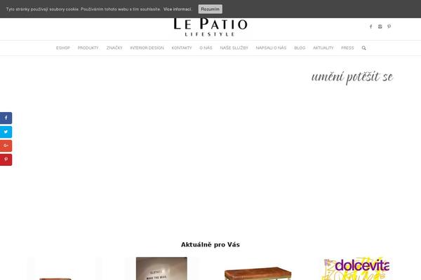 lepatiolifestyle.com site used Enfold-lepatio
