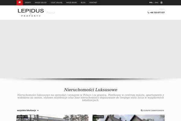 lepidus.pl site used Lepidus
