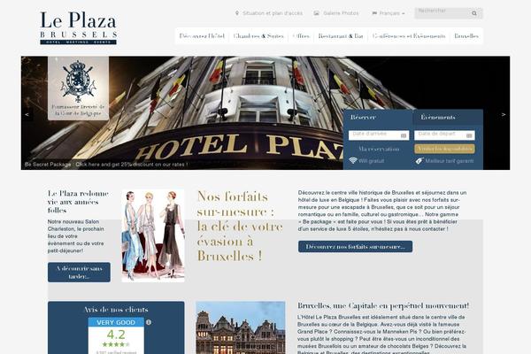 leplaza-brussels.com site used Plaza-hotel