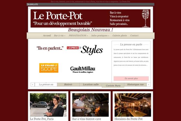 leportepot.com site used Organic_restaurant_creme