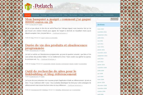 lepotlatch.org site used Lepotlatch