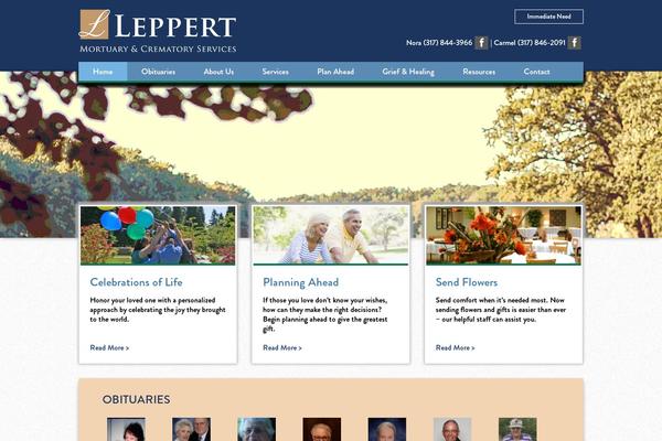 leppertmortuary.com site used Leppert