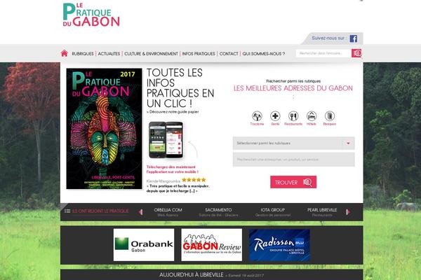 Site using Gabon-meteo-plugin plugin