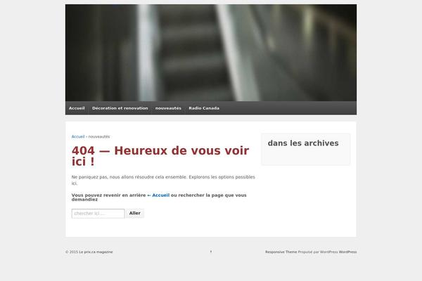 Responsive theme site design template sample