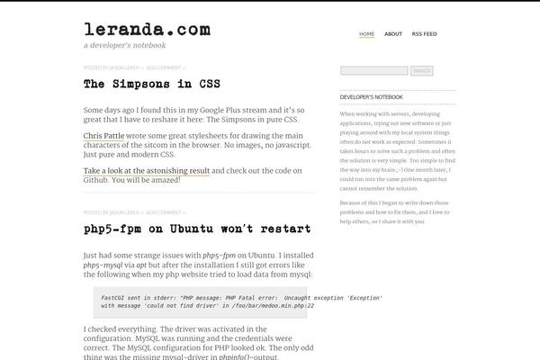 leranda.com site used Leranda