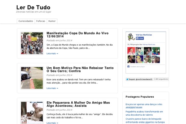 lerdetudo.com site used Lerdetudo