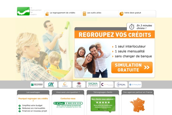 leregroupementdecredit.fr site used Bcfinance