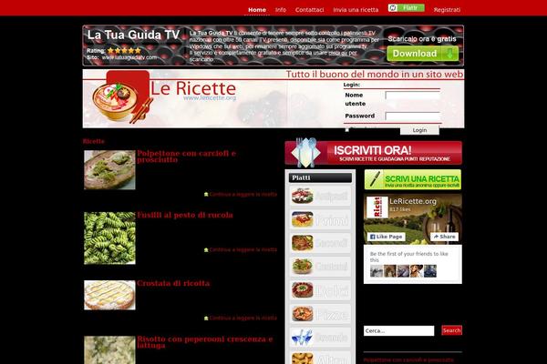 lericette.org site used vita