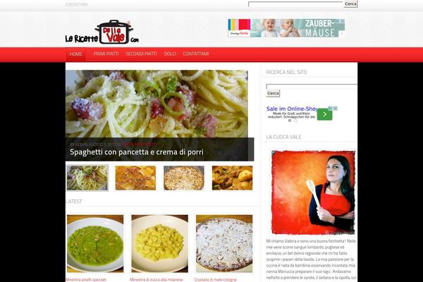 Foodpress theme site design template sample