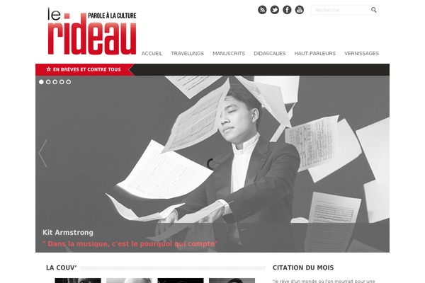 lerideau.fr site used Lerideauv2