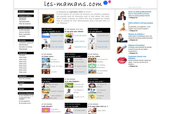 les-mamans.com site used Techdesignscouk-002-v10