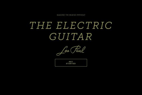 les-paul.com site used Les-paul-icon